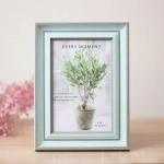 Фоторамка 10*15см «Женева» зелёная дымка, пластик