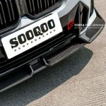 Карбоновая губа переднего бампера для BMW X3 G01 Рестайлинг 2022-2023 / X4 G02 Рестайлинг 2022+ БМВ