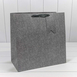 Пакет подарочный 37х37х20см "Премиум" (Микс)