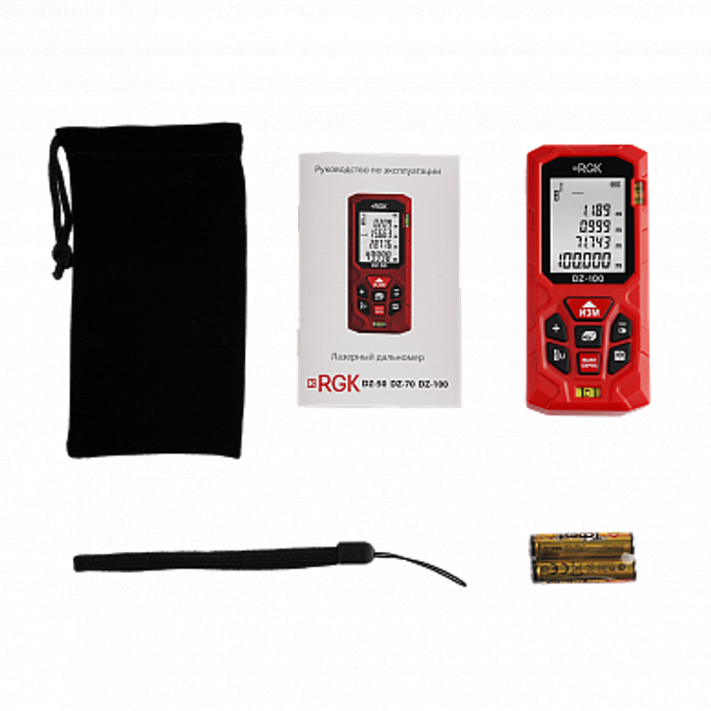 Лазерный дальномер RGK DZ100