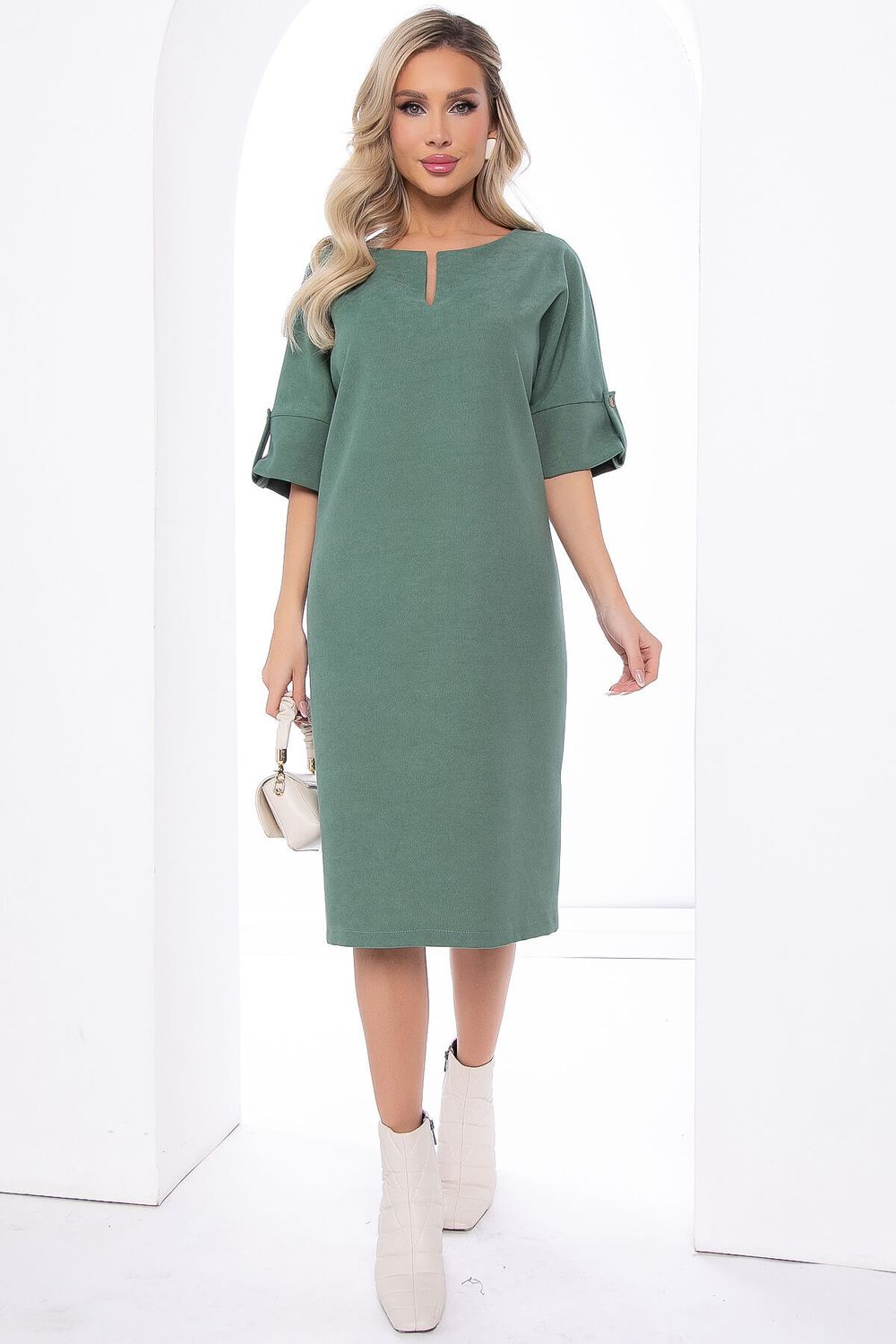 Платье "Персея" (олива) П8109 LT Collection (Акция)