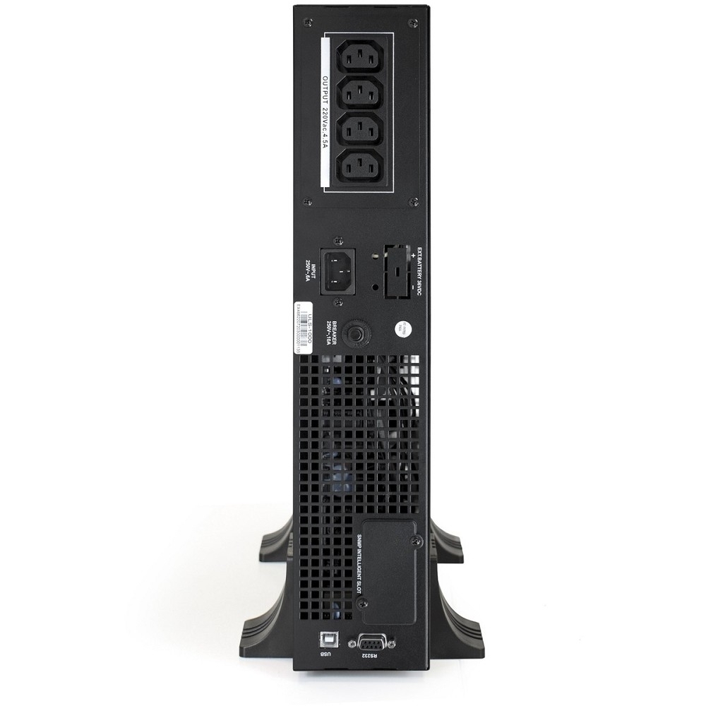 Источник бесперебойного питания Exegate EP285646RUS ИБП On-line ExeGate PowerExpert ULS-1000.LCD.AVR.C13.USB.RS232.SNMP.2U &lt;1000VA/1000W, On-Line, PF=1, LCD, 4*IEC-C13, RS232, USB, SNMP-slot, Rackmount 2U/Tower, Black&gt;