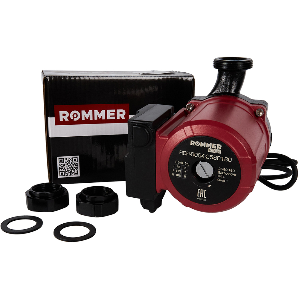Насос циркуляционный ROMMER PROFI RCP 25-80-180