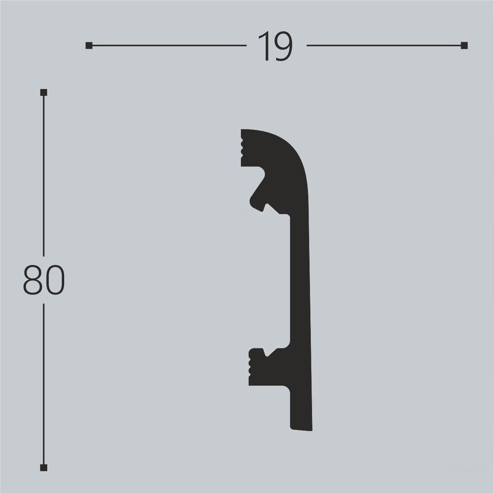 Плинтус П 16