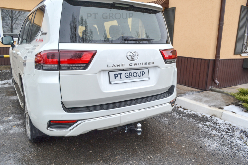 Фаркоп с унив. электрикой Smart, съемный квадрат, для Toyota LC 300 2021- (паспорт и сертификат) ПТ ГРУПП.TLT-21-991122.00