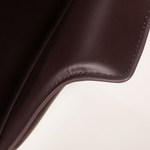 Стул  с подлокотниками GIO, кожа коричневый