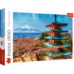 Puzzle "1500" - Mount Fuji / HUBER