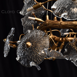 Люстра Cloyd MIMESIS C16 / Ø65 см - латунь (арт.11094)