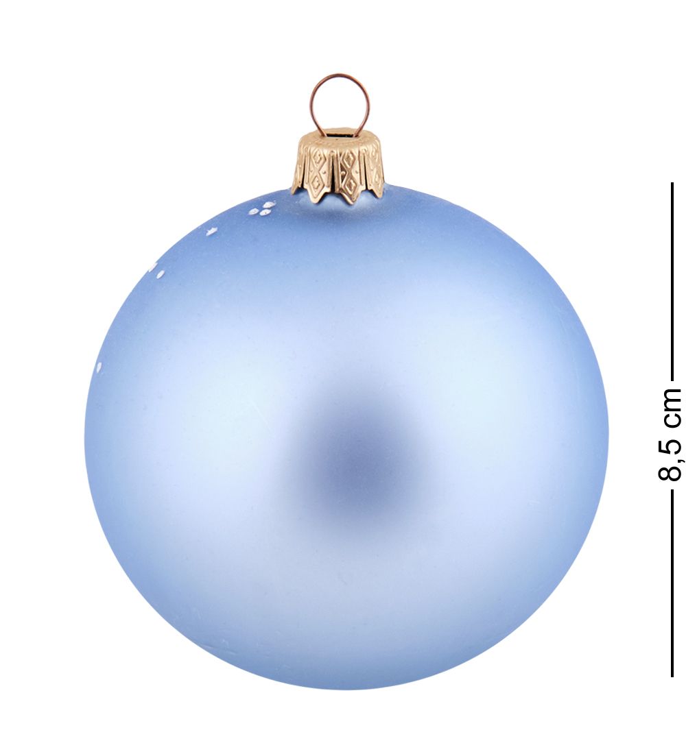 Элита НФШ-1654/1 Ел.украшение Шар «Дед Мороз и Снегурочка» 85 мм