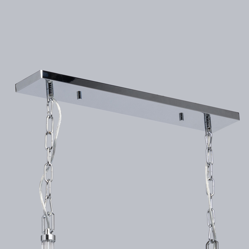 Люстра подвесная CHIARO Палермо, 8 ламп Е14, 480 Вт, до 24 кв м