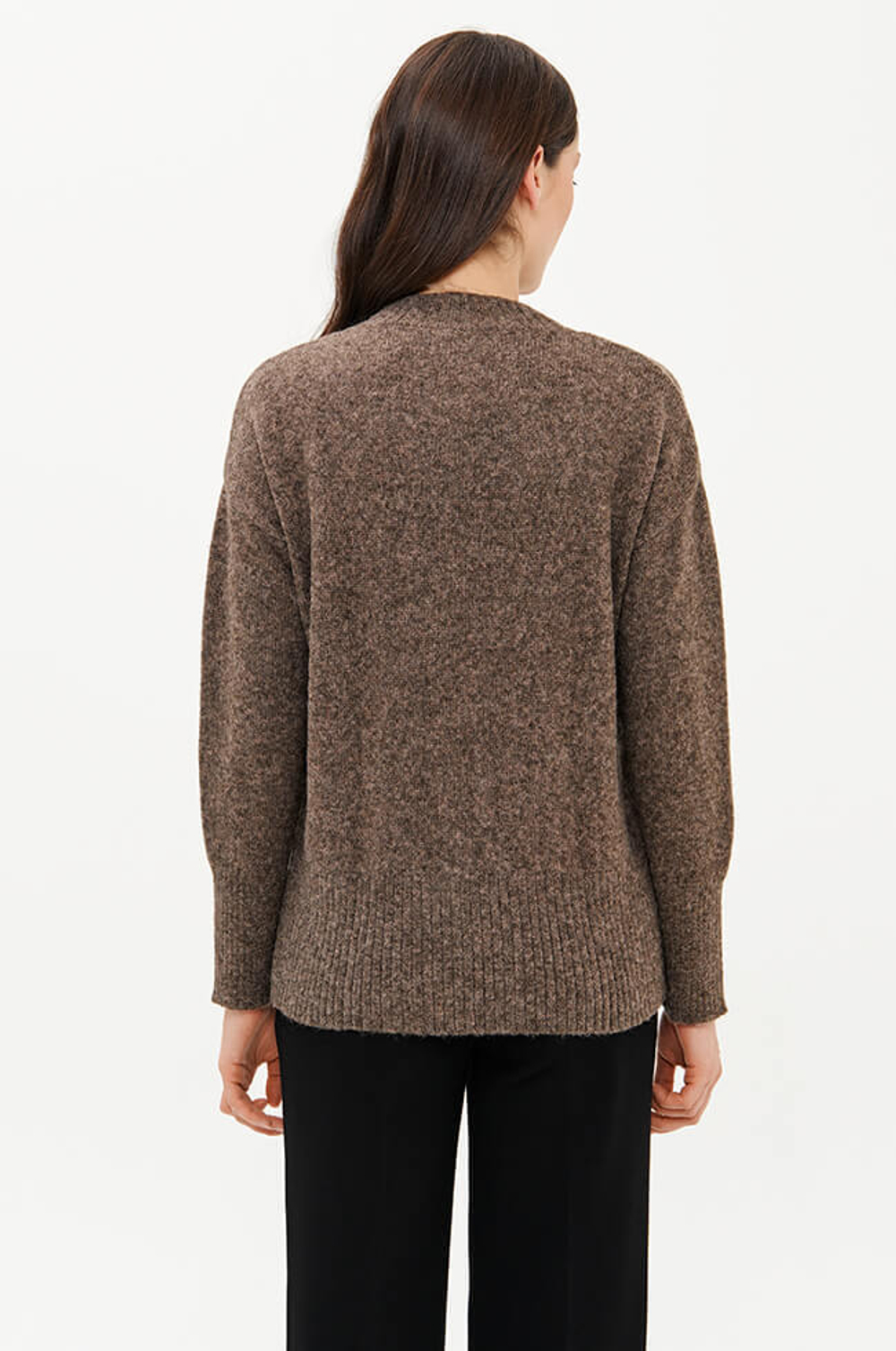 23364 Свитер женский (пепельно-коричневый)