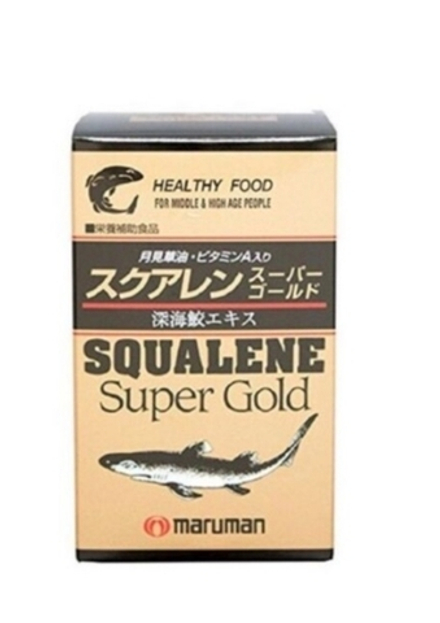 MARUMAN Squalen Super Gold - сквален для жизненных сил на 60 дней