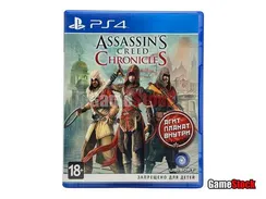 PS4 Assassins Creed Chronicles Трилогия (Б/У, Русские субтитры, CUSA-03440)