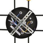 8307/8C COMFI золотой/черный, металл Светильник потолочный GX53 LED 8*7W 220V LENIANA