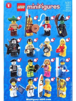 LEGO Minifigures 8684 Серия 2 Мексиканец с маракасами