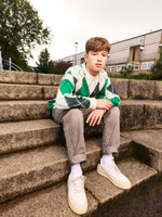 Джемпер для мальчика Next E27-910, Зеленый, Молочный