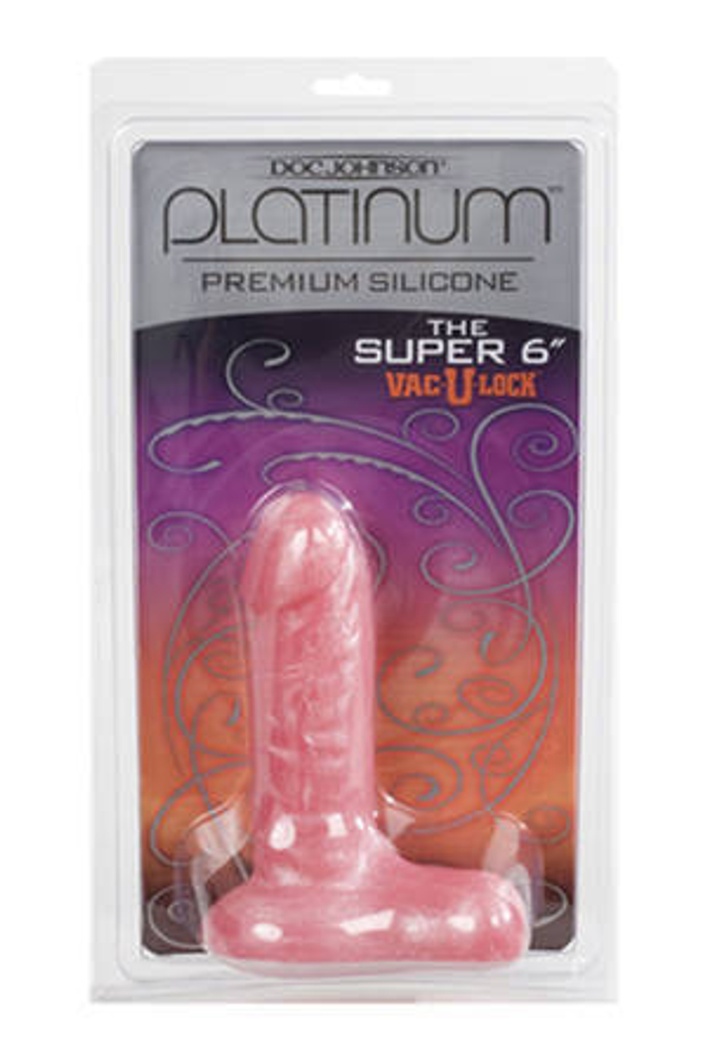 Насадка к трусикам PLATINUM SUPER PINK - 15,5 см.
