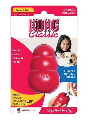 Игрушка для собак KONG Classic S малая 7х4 см