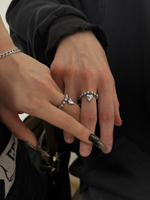 mini metal love ring