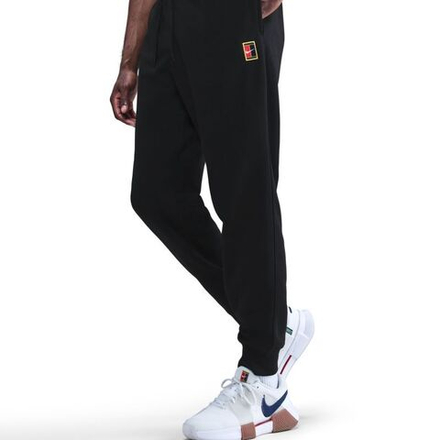 Теннисные брюки Nike Court Heritage Dri-FIT Fleece - black
