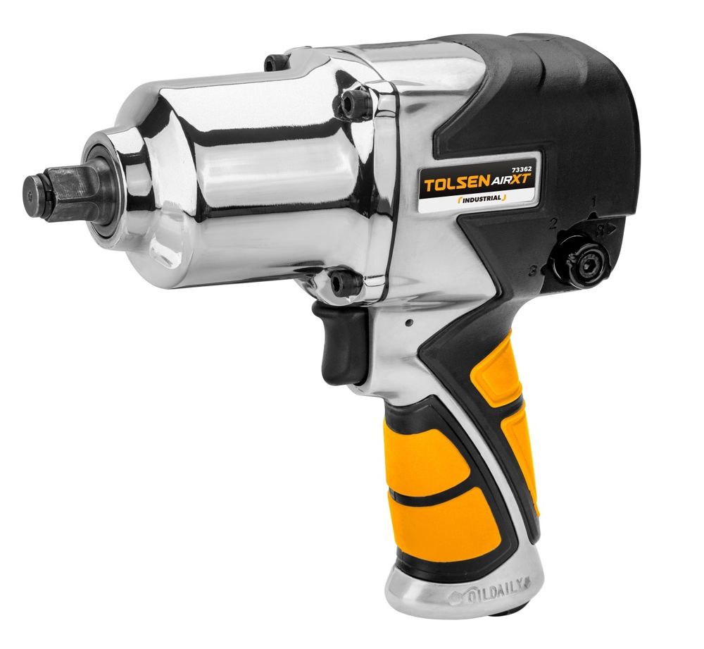 TOLSEN (TT73362) Гайковерт пневматический ударный 1/2", 880 Нм