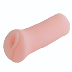 Телесный компактный мастурбатор-вагина (Цвет: телесный)