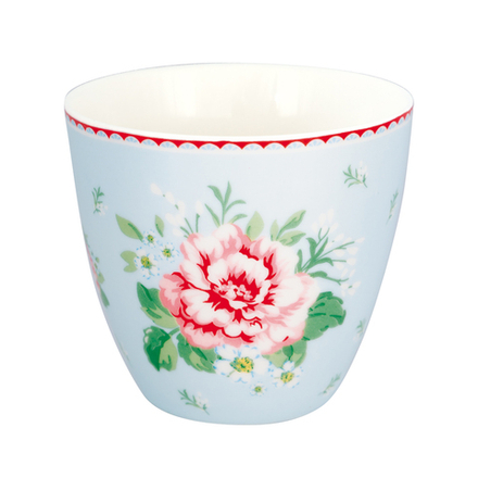 Чашка для латте Alivia pale blue/ Аливия голубая