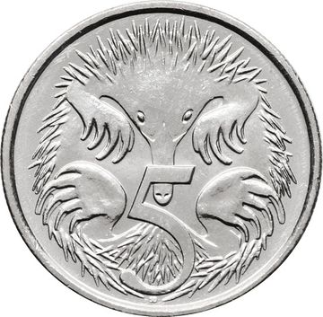 5 центов 2025 Австралия