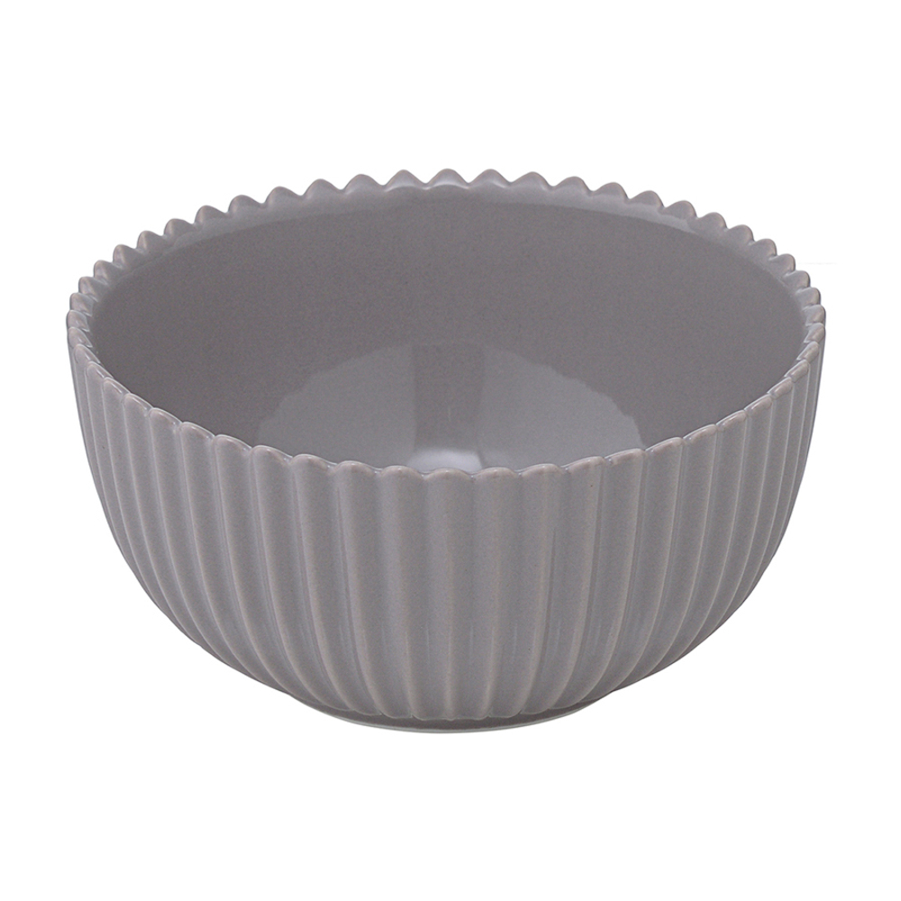 Набор из двух салатников темно-серого цвета из коллекции edge, 300 мл