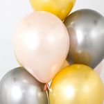 Шар (12"/30 см) Розовое золото (926), металлик 25 шт.