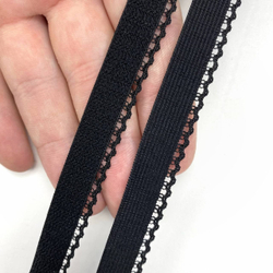 Отделочная резинка становая черная 13 мм