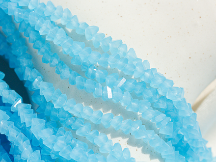 Нить бусин для украшений 4мм (ювелирное стекло)