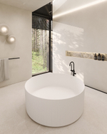 Ванна из искусственного камня ABBER Stein AS9679 белая матовая