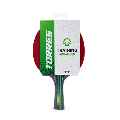 Ракетка для настольного тенниса TORRES Training 2*, TT23006, для любителей, накладка 1,5 мм, конич. ручка