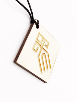 Деревянный славянский оберег Чур