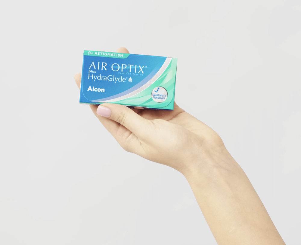 Контактные линзы Air Optix For Astigmatism plus HydraGlyde купить в интернет магазине Линзынадом24.рф
