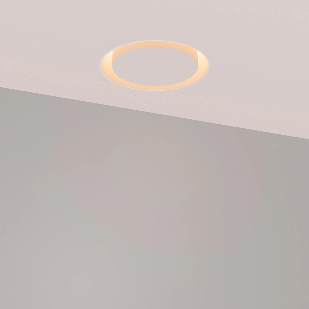 Светильник SP-ARCLOOP-TRIMLESS-D180-20W Day4000-Warm3000 (WH, 120 deg, 230V) (Arlight, Алюминий) 051584