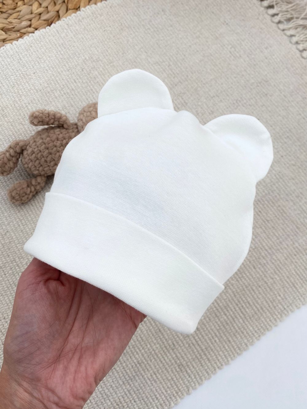 Шапочка с ушками (мол.)