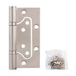 Петля из нержавейки универсальная без врезки  IN4500W INOX 304 (500-2BB 100x2,5)