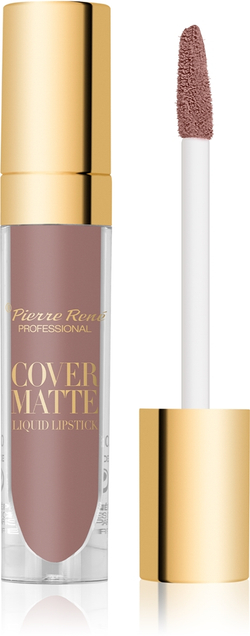 Pierre Rene Cover Matte - Матовая жидкая помада оттенок 06 Burnt Sugar, 5 ml