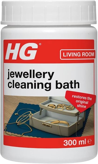 HG Средство Jewellery cleaning bath для очистки ювелирных изделий, 300 мл