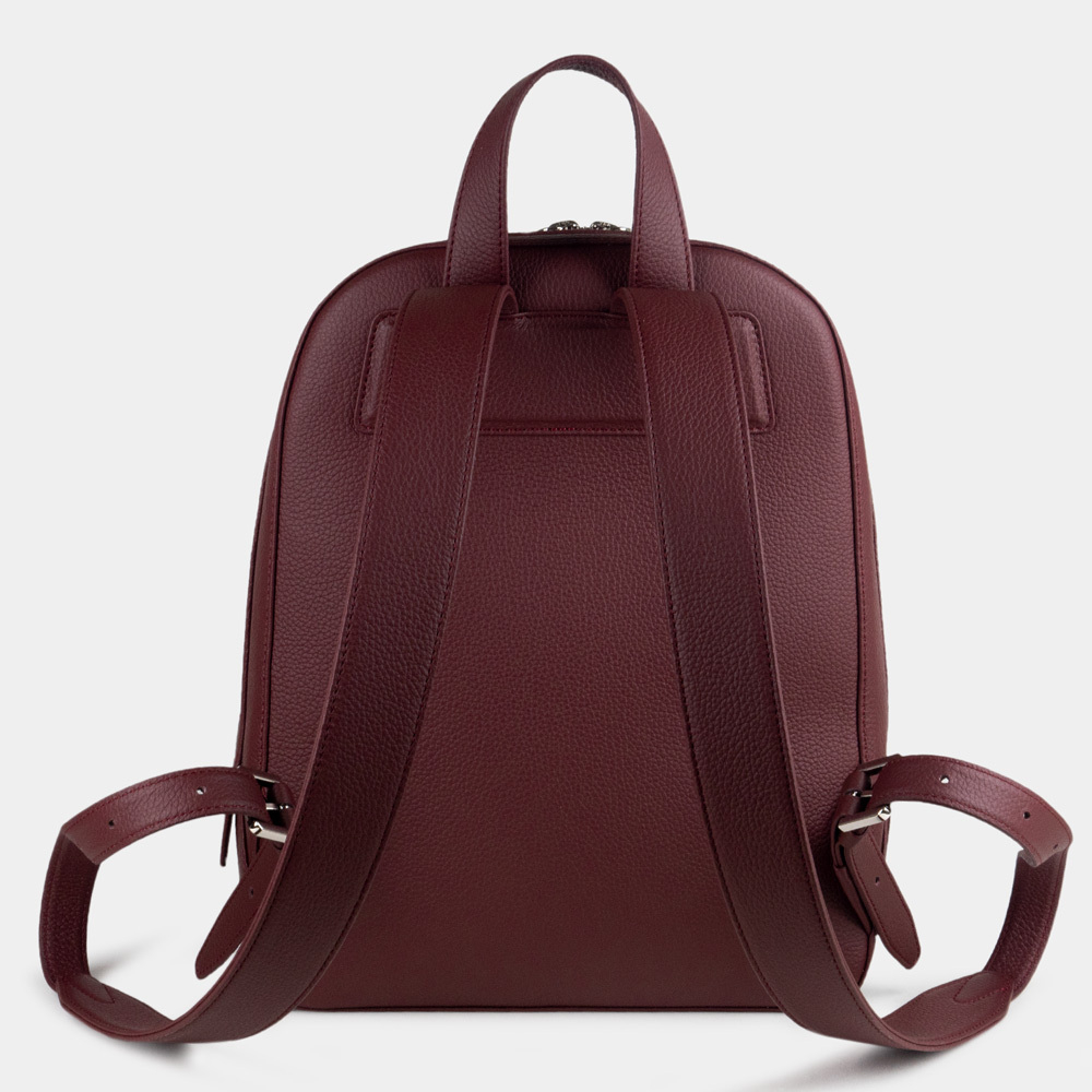 Рюкзак Debussy petit из кожи теленка, бордового цвета