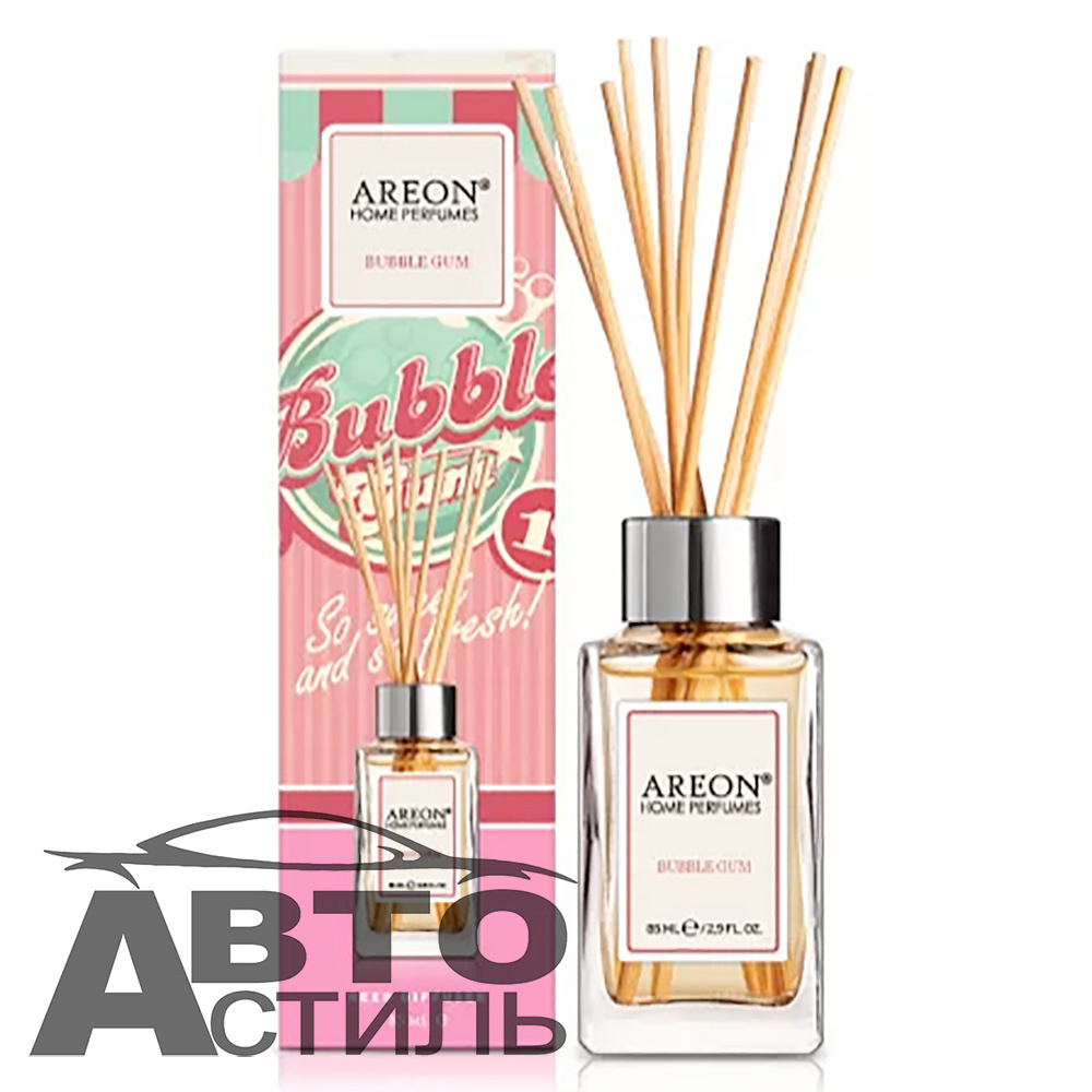 Ароматизатор-диффузор  AREON Sticks 85мл БаблГам (Babble Gum)