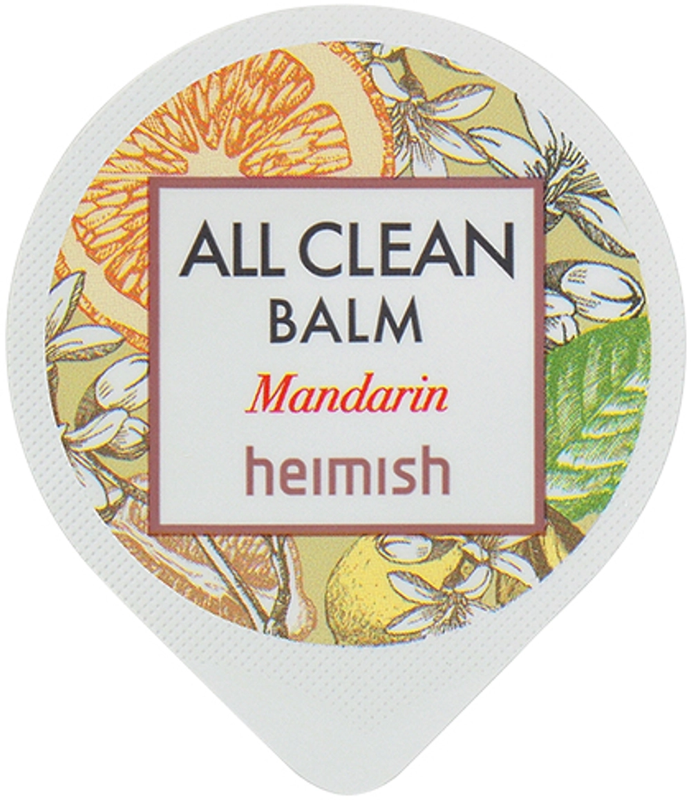 Гидрофильный бальзам для глубокого очищения Heimish All Clean Balm Mandarin 5 мл