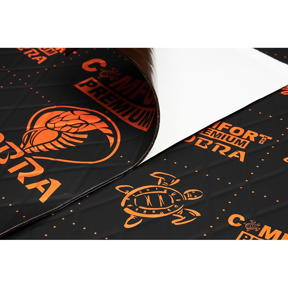 Вибропоглощающий материал Comfort mat Dark Cobra (2х500х700 мм ≈0,35 м²)