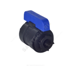 Кран шаровой компрессионный ПЭ Ду 20 1/2"x1/2" ВР/ВР Ру16 VALFEX 1210120012012