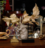 Рыба на чёрной подставке 43 см