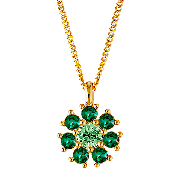 Колье Dyrberg Kern DELISE SG EMERALD GREEN 450103