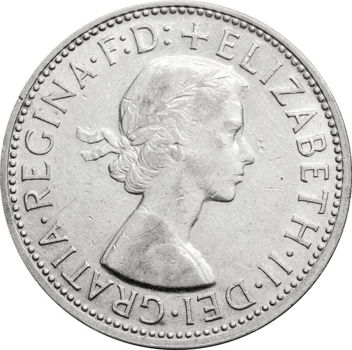 1 флорин 1954 Австралия «Королевский визит в Австралию»