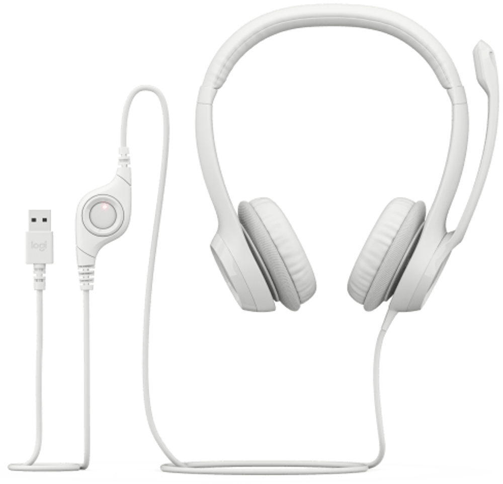 Гарнитура проводная Logitech H390
